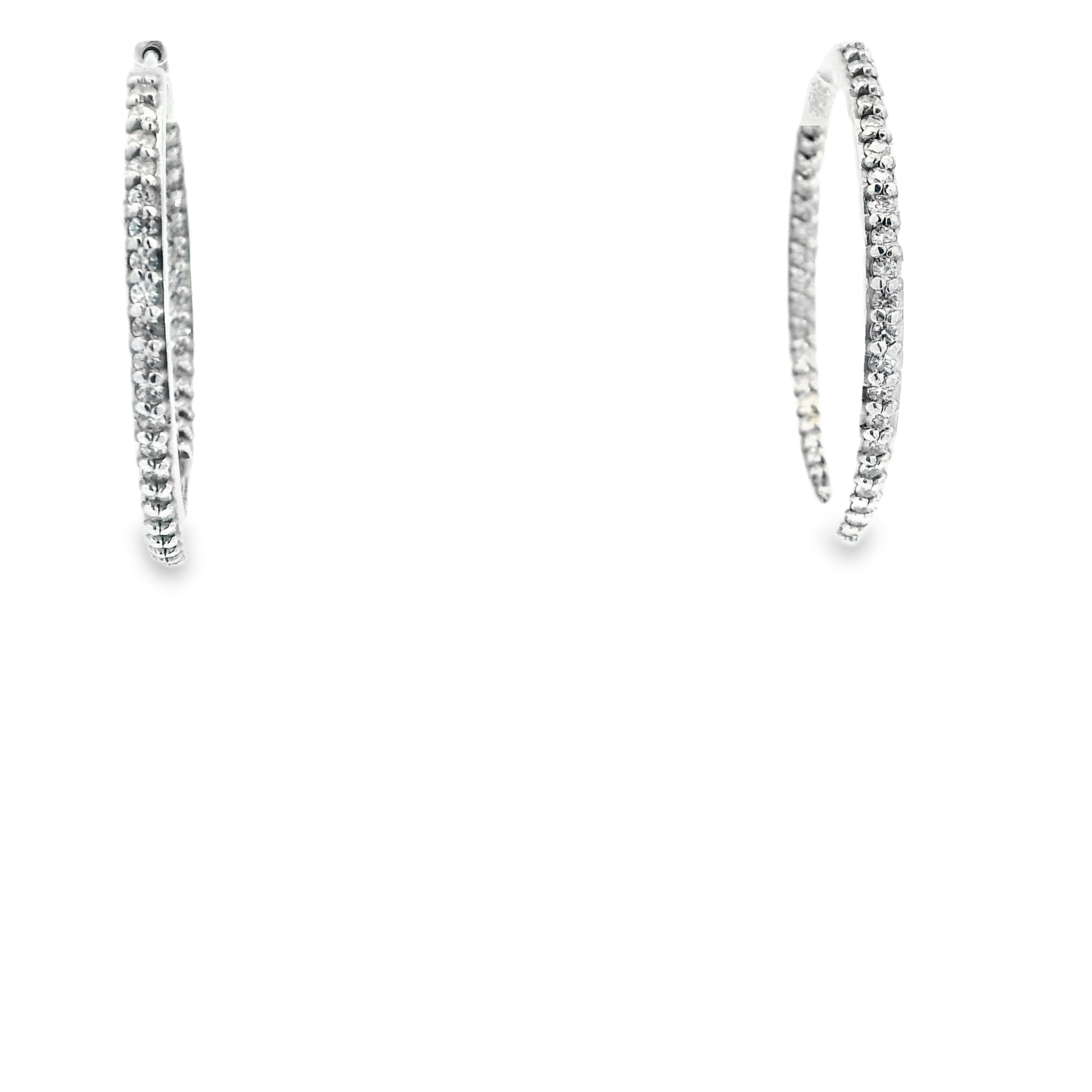 Diamond Hoop Earrings (.50ctw)